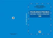Filologia Polska . Historia i Teoria Literatury XII Filologia Polska . Historia i Teoria Literatury XII