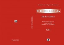 Tolerancja XVI Tolerancja XVI