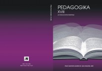 Pedagogika XVIII Pedagogika XVIII