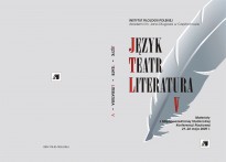 Język, Teatr , Literatura V Język, Teatr , Literatura V